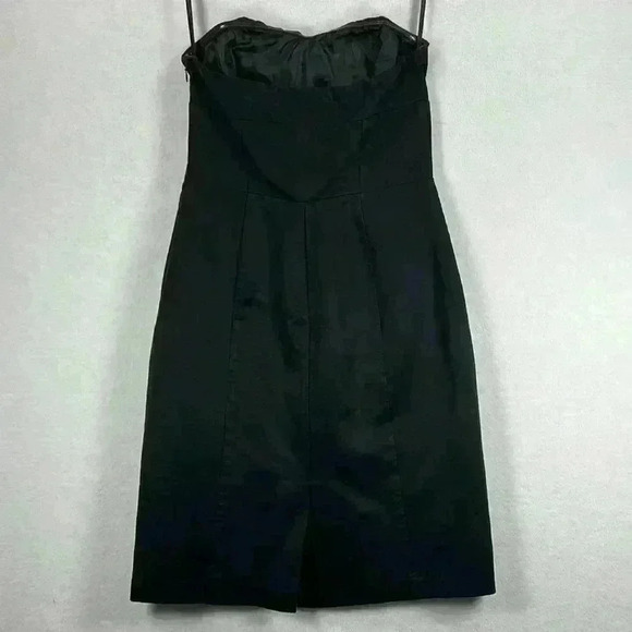 The Limited Women’s Strapless Sheath Mini Dress Size 4 Black Form-fitting Party - Picture 5 of 14